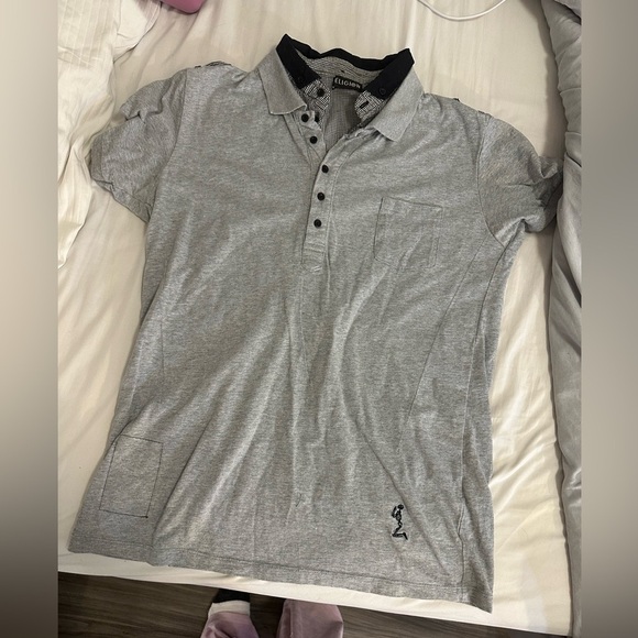 religion Other - Stylish Gray Polo Shirt